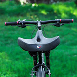 Wide Bicycle Saddle  Ergonomic Comfort Design With Shock Absorption - Product detail 4