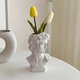 Classical Bust Vase  Greek Sculpture Design - Detailed view