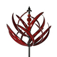 Kinetic Wind Spinner  Blue Metal Garden Art - Product detail 6