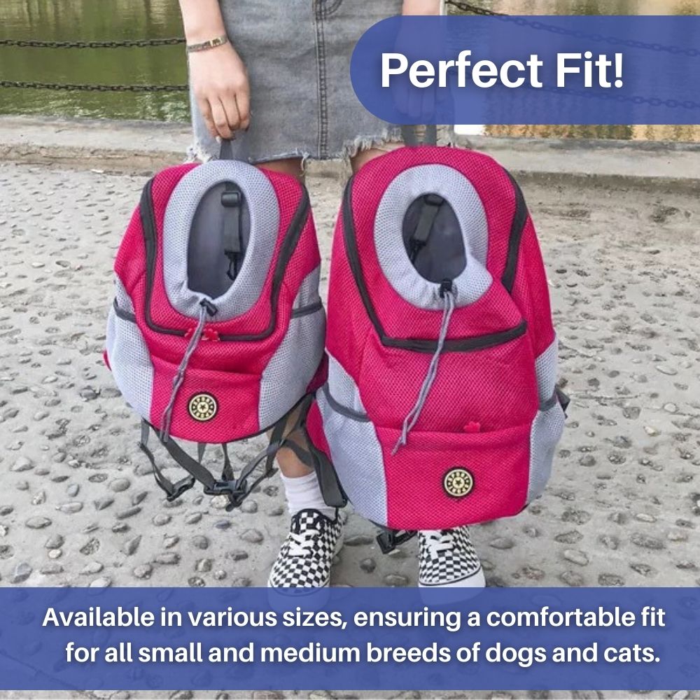 Pet Travel Backpack  Mesh Ventilated Carrier For Small Dogs - Product detail 6