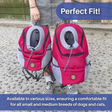 Pet Travel Backpack  Mesh Ventilated Carrier For Small Dogs - Product detail 6