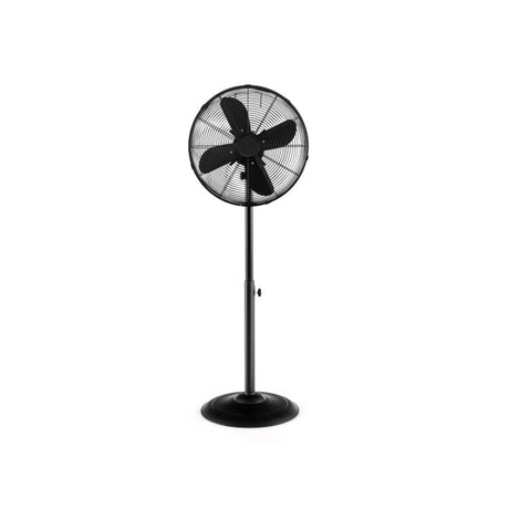 Industrial Pedestal Fan  16-Inch Metal Oscillating Design - Product showcase