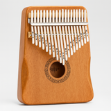 Kalimba Thumb Piano  17-Key Blue Wood Finger Piano - Product detail 6