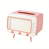 Retro TV Tissue Box  Modern Phone Dock Design - Product detail 4