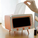Retro TV Tissue Box  Modern Phone Dock Design - Product detail 5