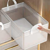 Storage Bins Set  Mesh Design With Carry Handles - Detailed view