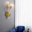 Modern Dual Wall Light  Crystal Glass  Brass Finish - Product detail 5