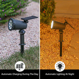 Solar Garden Spotlight  9-Color LED Adjustable Landscape Light - Product detail 4