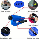 Emergency Car Safety Hammer  Compact Window Breaker with Keyring - Product detail 6