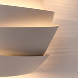 Modern Wall Sconce  Layered Metal Design with Dual Light Effect - Product detail 8