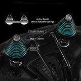 Wide Bicycle Saddle  Ergonomic Comfort Design With Shock Absorption - Product example