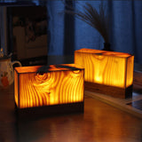 Modern LED Table Lamp  Wood Grain Touch Control Design - Product detail 19