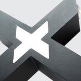 Modern Outdoor Wall Light  X-Shape LED Waterproof Design - Product detail 4