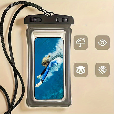 Waterproof Phone Case  Universal PVC Protection With Neck Strap - Product showcase