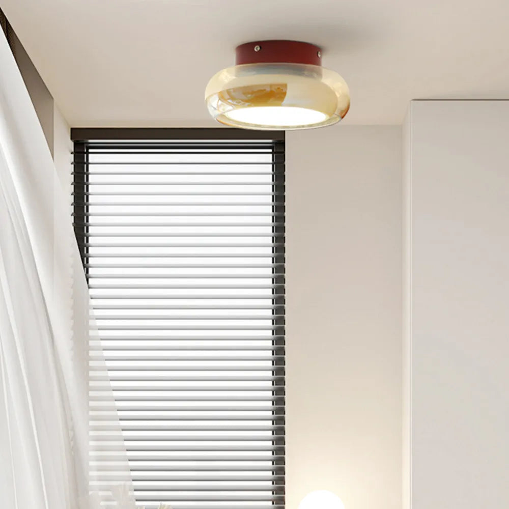 Vintage Ceiling Light  Retro Acrylic LED Fixture - Product detail 4
