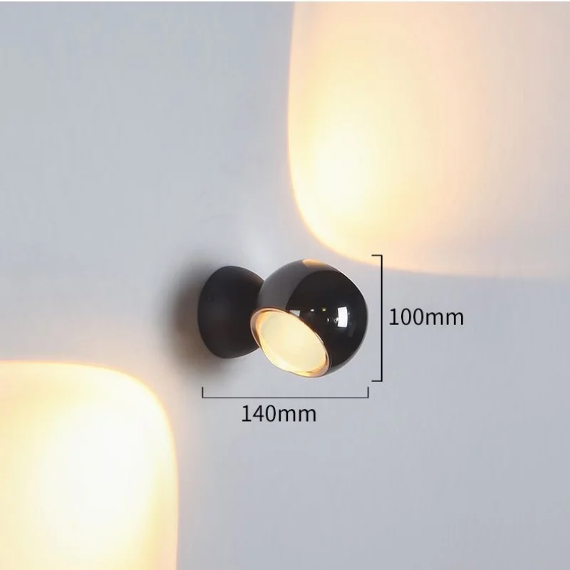 Modern Wall Sconce  180 Swivel LED Light - Product example