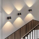 Modern Wall Sconce  180 Swivel LED Light - Detailed view