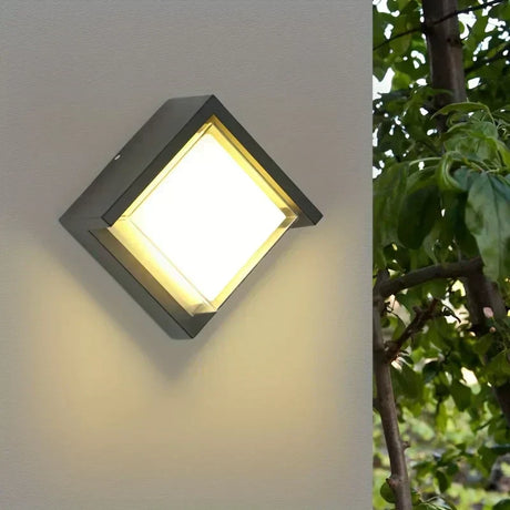 Modern Outdoor Wall Light  Diamond LED Design - Product detail 4