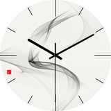 Modern Wall Clock  Neon Numbers Blue Marble Design - Product detail 16