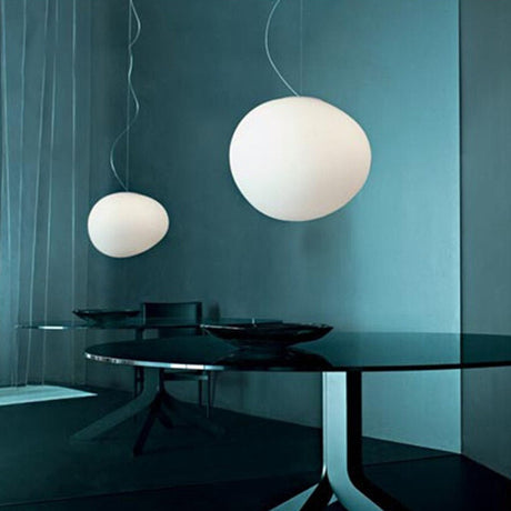 Modern Glass Pendant Light  Floating Pebble Design - Product detail 4