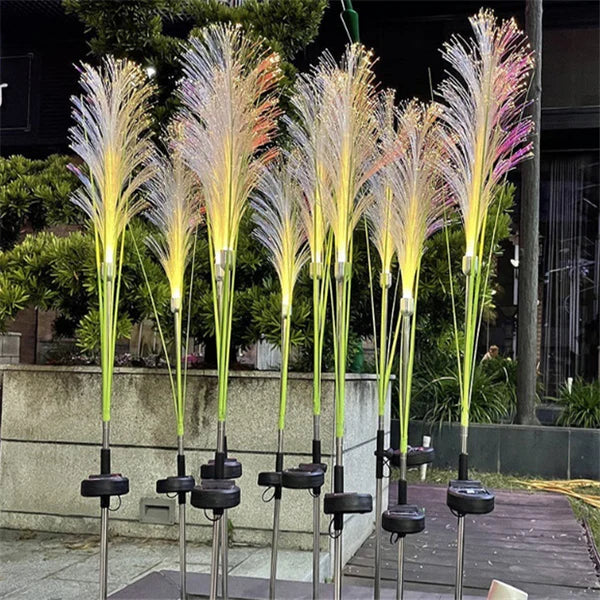Solar Garden Lights  Fiber Optic Color Changing Stakes - Product detail 4
