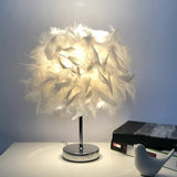 Feather Table Lamp  White Globe Design - Product detail 6