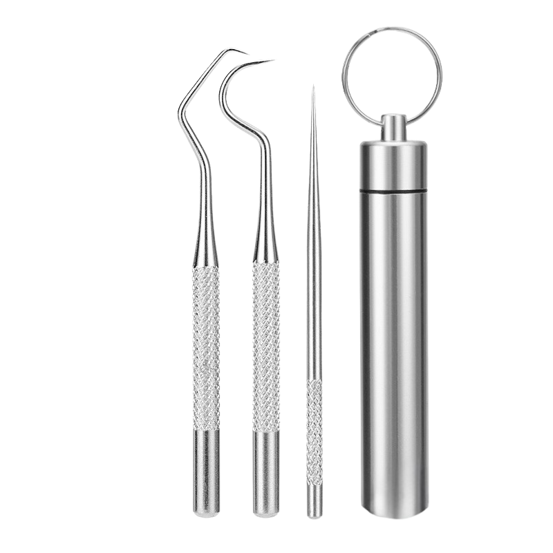 Professional Dental Care Tool  Stainless Steel Explorer  Scraper - Product detail 5