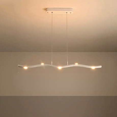 Modern LED Linear Pendant Light  Zigzag Aluminum Design - Product detail 10