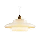Art Deco Pendant Light  Layered Glass Shade Design - Product detail 18