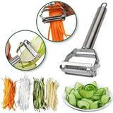Professional Kitchen Peeler  Dual Blade Stainless Steel Design - Product detail 4