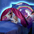 Childrens Bed Tent  Unicorn Rainbow Dream Canopy - Detailed view