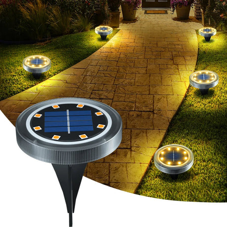 Solar Garden Lights  Warm LED Ground Illumination - Product detail 8