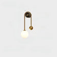 Modern Wall Light  Dual Globe Glass LED Gold Design - Product detail 5