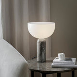 Minimalist Table Lamp  White Marble Base Design - Product example