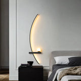 Curved LED Wall Lamp  Modern Minimalist Design - Product detail 9