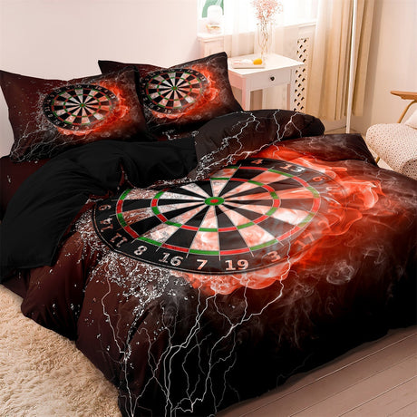 Sports Bedding Set  Dartboard Lightning Design - Product detail 5