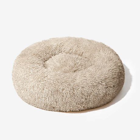 Plush Round Dog Bed  Ergonomic Support for All Breeds - Product showcase