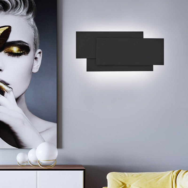 Modern LED Wall Light  Layered Geometric Design - Product detail 13