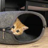 Round Pet Bed  Plush Donut Design With Anti-Slip Base - Product detail 5