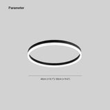 Modern LED Ceiling Light  Minimalist Ring Design - Product detail 5