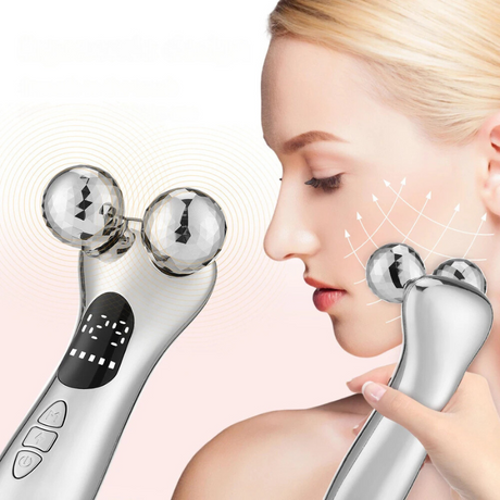 Facial Sculpting Massager  Electric Microcurrent Roller - Product showcase