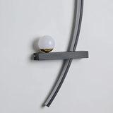 Curved LED Wall Lamp  Modern Minimalist Design - Product detail 4