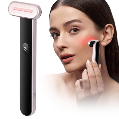 Professional Skincare Therapy Wand  4-in-1 LED Light Treatment - Product showcase