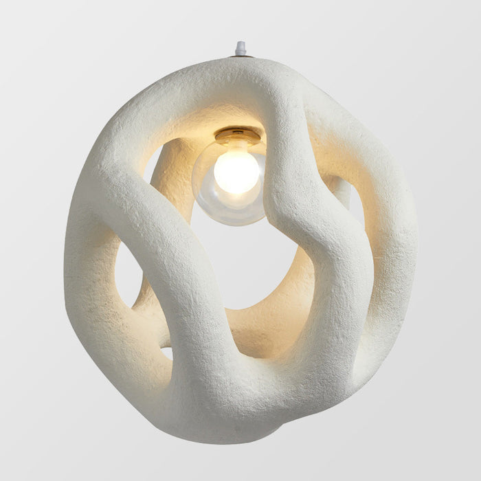 Modern Pendant Light  Sculptural Matte Black Design - Product detail 10