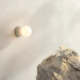 Modern Wall Light  Minimalist Globe Sconce Design - Detailed view