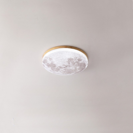 Modern LED Ceiling Light  Natural Wood Frame Design - Product detail 4