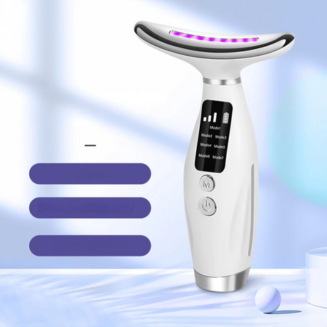 LED Photon Therapy Device  7-Color Anti-Aging Facial Massager - Product showcase