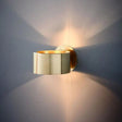 Modern LED Wall Light  Gold Metal Curved Design - Product detail 7