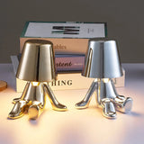 Modern Table Lamp  Metallic High Heel Design - Product showcase