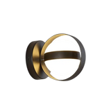 Modern LED Wall Lamp  Circular Metal Frame Design - Product showcase